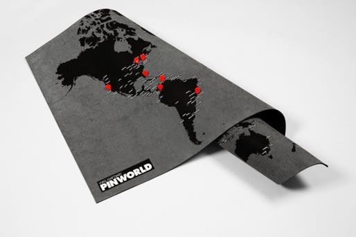 Pinworld by cities black  - palomar