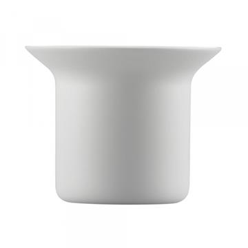 Stone serving cup white  -  zens